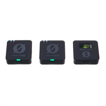 RODE WIRELESS PRO SET RX - 2 TX CON MICROFONO TIPO LAVALIER