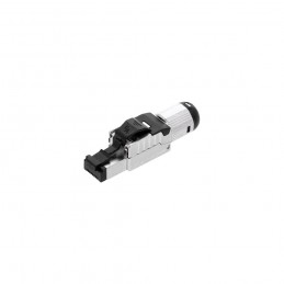 ADAM HALL 4 STARS CONNETTORE CAT6 - SCHERMATO - METALLO
