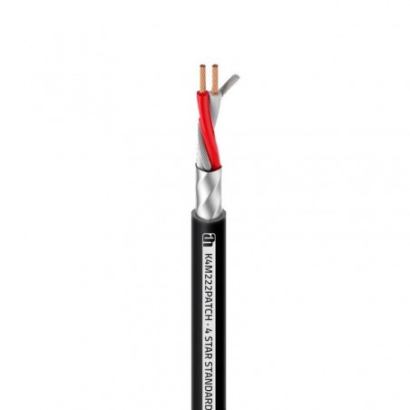 ADAM HALL 4 STARS MICROPHONE CABLE 222 PATCH - CAVO A ML