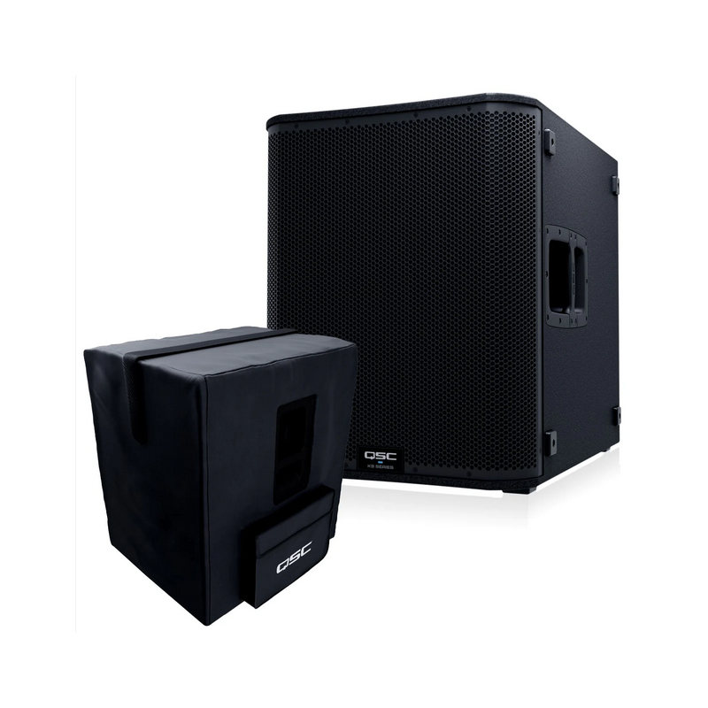 QSC KS118 SUBWOOFER ATTIVO 18"  3600 WATTS - BUNDLE