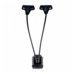 KONIG & MEYER 12273 MUSIC STAND LIGHT DOUBLE - 4LEDs -T-MODEL FLEXILIGH