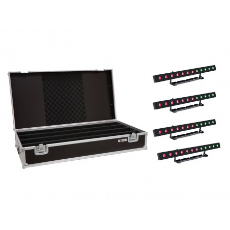 EUROLITE PIX-12 HCL BAR LED 12 x 10 W 6in1 LED - W/CASE