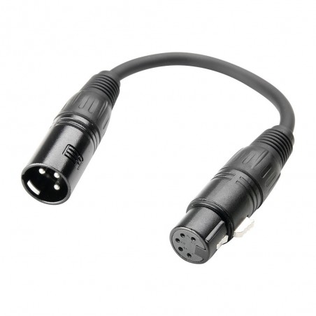 ADAM HALL 3 STARS DHM0020 ADATTATORE DMX: XLR5P-FV a XLR3P-MV