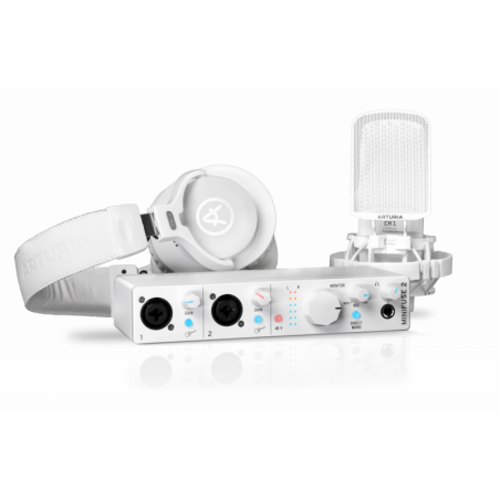 ARTURIA MINIFUSE 2 RECORDING PACK - WHITE