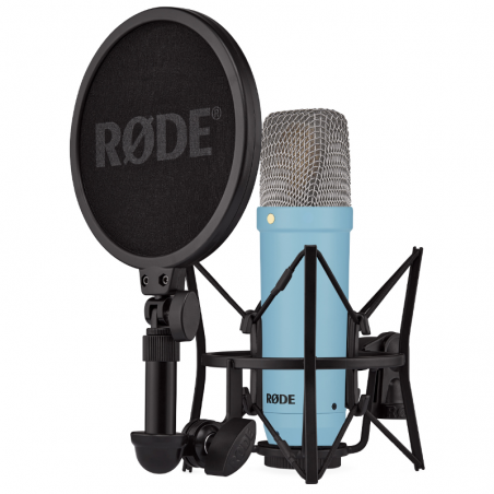RODE NT1-STUDIO CONDENSER MICROPHONE - Signature Series Blue