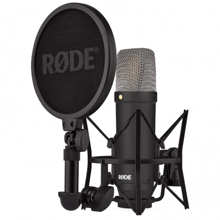 RODE NT1 - STUDIO CONDENSER MICROPHONE - Signature Series Black