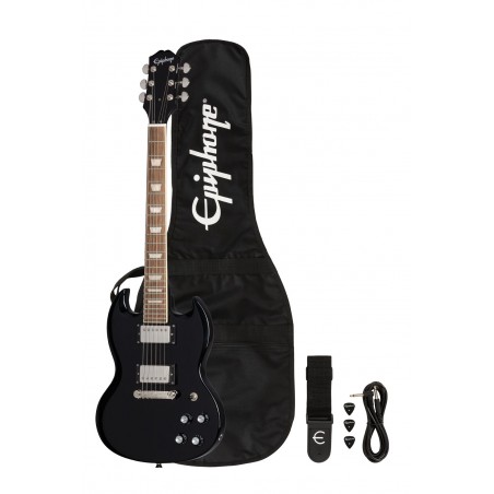 EPIPHONE POWER PLAYERS SG - DARK MATTER EBONY