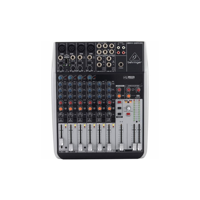 BEHRINGER XENYX Q1204 USB - MIXER ANALOGICO 12ch