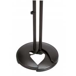 K&M  asta microfonica impilabile nera
