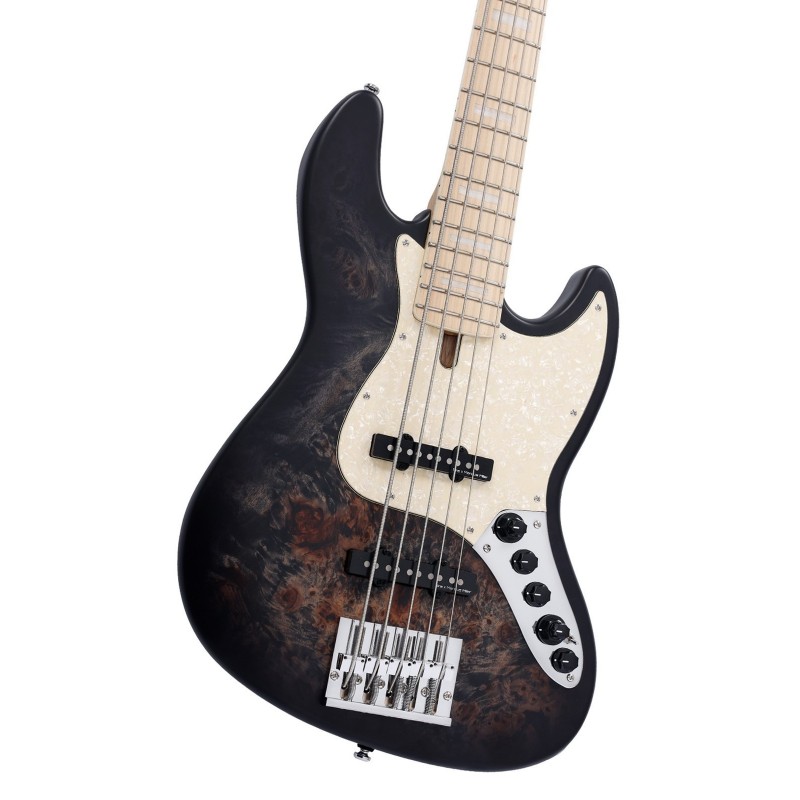 V7 SWAMP ASH-5 REISSUE TRANS BLACK SATIN
