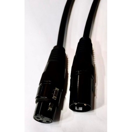 MPGEAR XX-051 CAVO MICROFONO XLR3P M to XLR3P F - 20m - BLACK