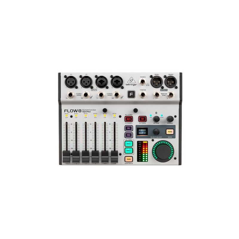 BEHRINGER FLOW 8 MIXER - INTERFACCIA AUDIO - BLUETOOTH - USB