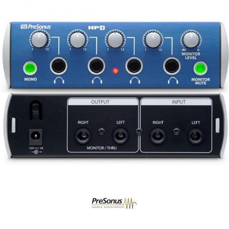 PRESONUS HP4 - AMPLIFICATORE CUFFIE 4 CANALI - USATO