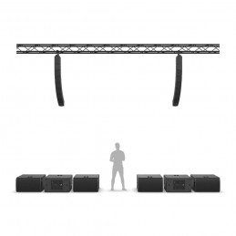 LD SISTEMS MAILA XL SISTEMA LINE ARRAY COMPATTO - 17.5KW