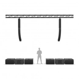 LD SYSTEMS MAILA XXL SISTEMA LINE ARRAY COMPATTO - 20KW