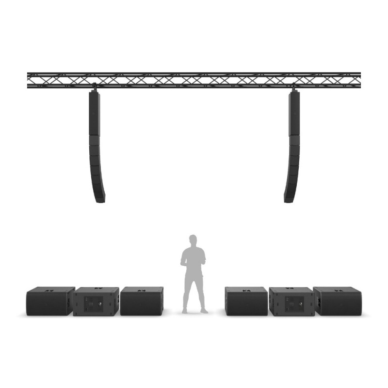 LD SYSTEMS MAILA XXL SISTEMA LINE ARRAY COMPATTO - 20KW