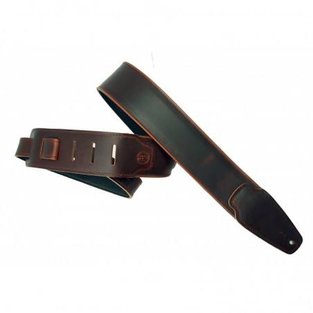 LM PRODUCTS ARTISAN AT25P GUITAR STRAP 2,5” - MAHOGANY