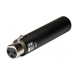 Preamplificatore attivo inline per microfoni passivi versione nera