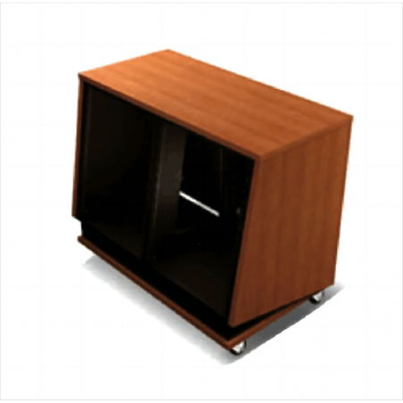 APEXTONE AP-RCS10-2 MOBILE STUDIO RACK 14U+14U DOPPIO