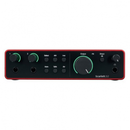 FOCUSRITE SCARLETT SOLO 4th Gen INTERFACCIA AUDIO 2ch