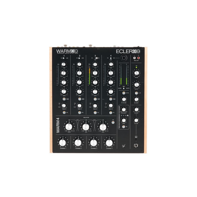 ECLER WARM4 MIXER DJ 4ch  - POTENZIOMETRI ROTATIVI