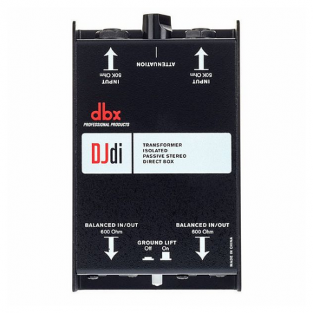 DBX DJ DI-BOX PASSIVO A 2 CANALI
