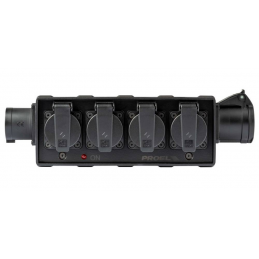 PROEL EBOXC4SL BOX DISTRIBUZIONE A 4CH SCHUKO CEE16A I/O