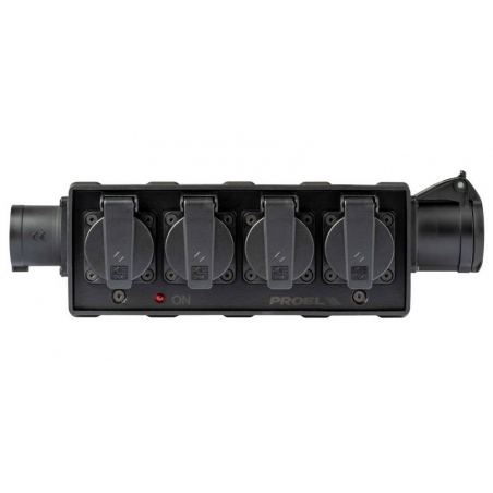 PROEL EBOXC4SL BOX DISTRIBUZIONE A 4CH SCHUKO CEE16A I/O