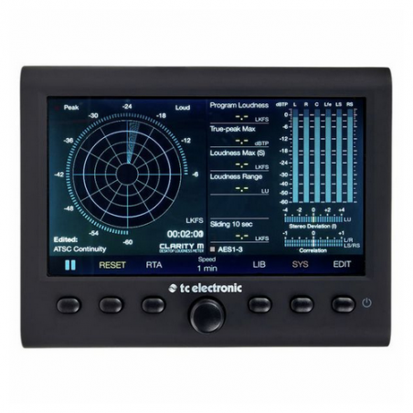 TC ELECTRONIC CLARITY M - ANALIZZATORE DI SPETTRO AUDIO