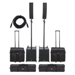 LD SYSTEMS CURV500PS LINE ARRAY STEREO SYSTEM - BLACK - BUNDLE