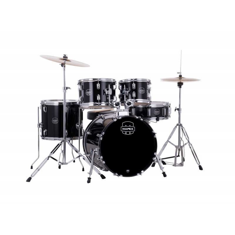 CM5844FTCDK COMET STUDENT 5 PEZZI DARK BLACK CON PIATTI