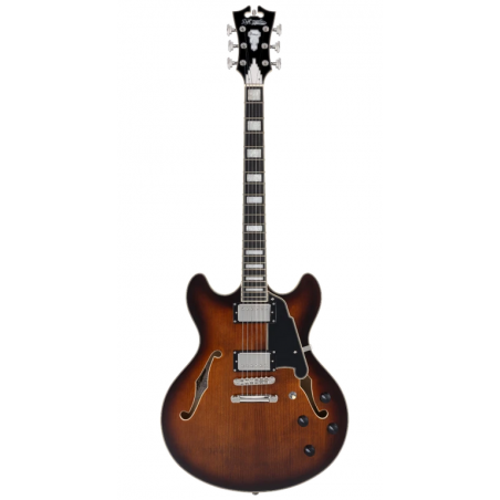 D'ANGELICO PREMIER DC - BROWN BURST