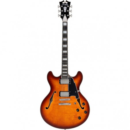 D'ANGELICO PREMIER DC - DARK ICED TEA BURST