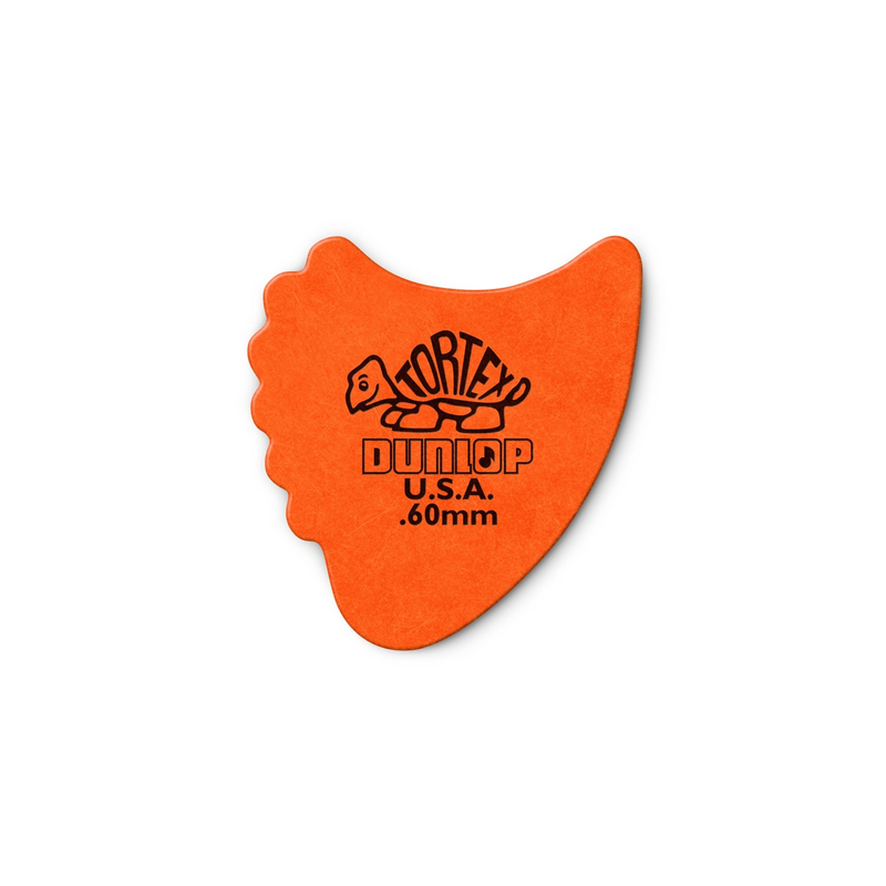 DUNLOP 414R Tortex Fin Orange .60
