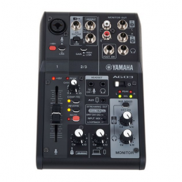 YAMAHA AG03 MKII MIXER LIVE STREAMING - INTERFACCIA AUDIO - 3CH - BLACK