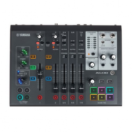 YAMAHA AG02 MIXER LIVE STREAMING - USB AUDIO INTERFACE