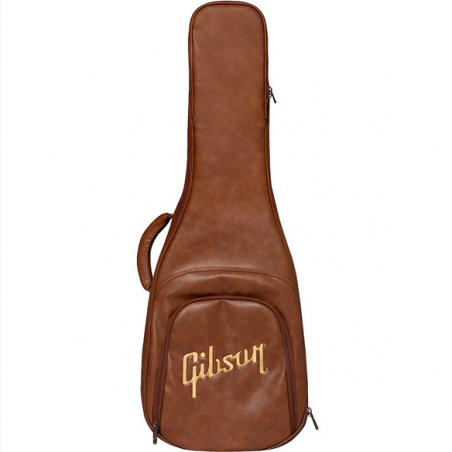 GIBSON PREMIUM LEATHER SOFTCASE - BROWN