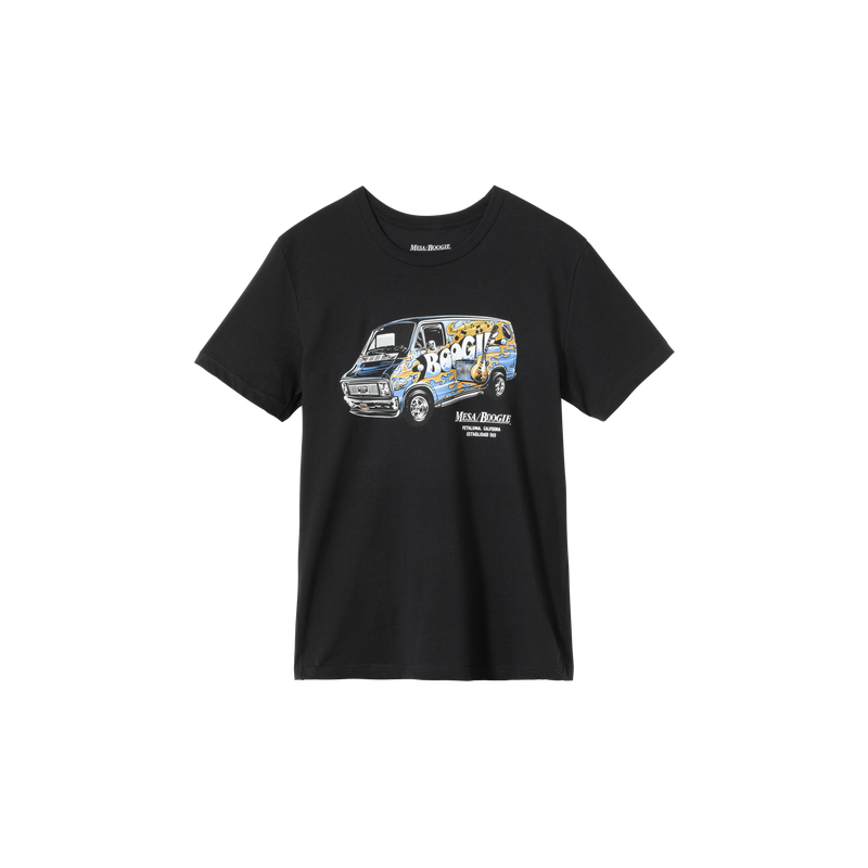 MESA BOOGIE VAN TEE BLACK MEDIUM