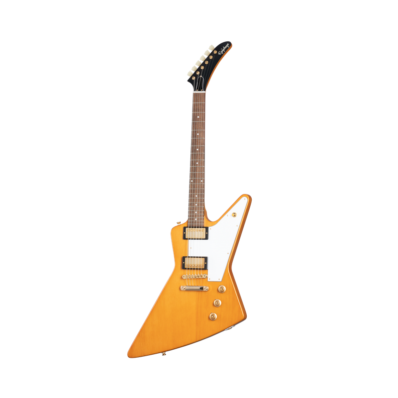 EPIPHONE Inspired by GIBSON CUSTOM 1958 KORINA EXLPORER AGED NATURAL
