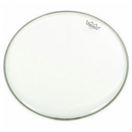 REMO 18" AMBASSADOR CLEAR BASS DRUM