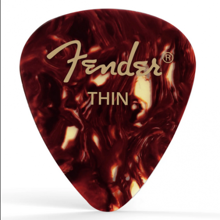 FENDER PLETTRO 351 TORTOISE SHELL - THIN