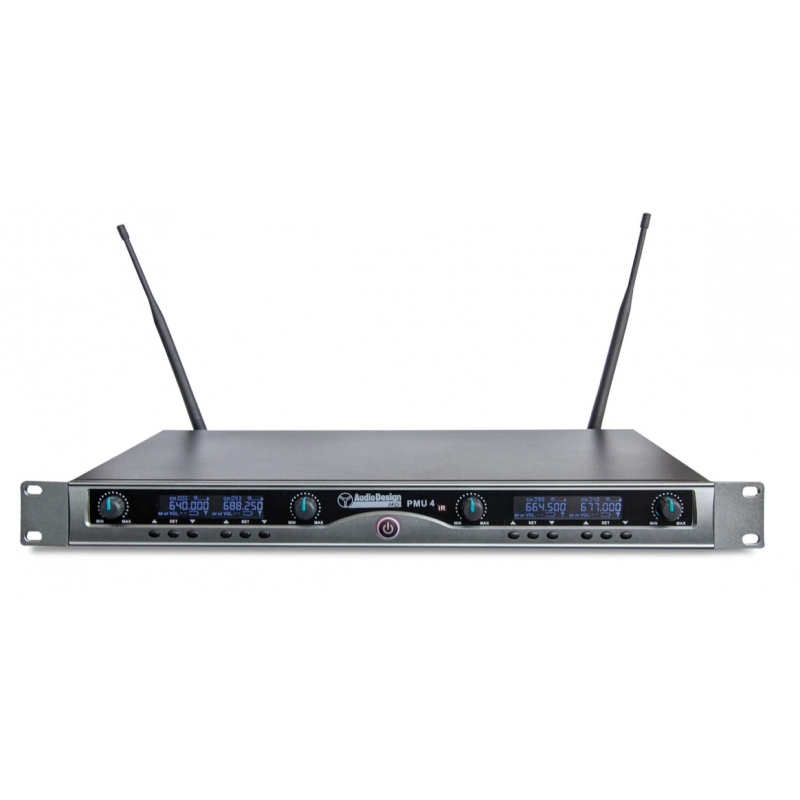 AUDIODESIGN PMU 4 RICEVITORE UHF 4ch