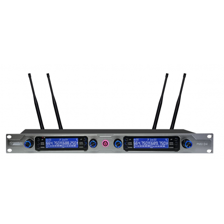 AUDIODESIGN PMU D4 RICEVITORE UHF TRUE DIVERSITY 4ch