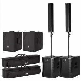 RCF EVOX-12 DOPPIO SISTEMA AMPLIFICATO LINE ARRAY 2 VIE 1400 WATTS