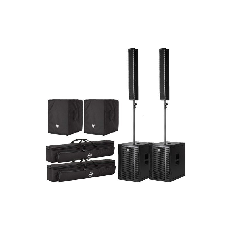 RCF EVOX-12 DOPPIO SISTEMA AMPLIFICATO LINE ARRAY 2 VIE 1400 WATTS