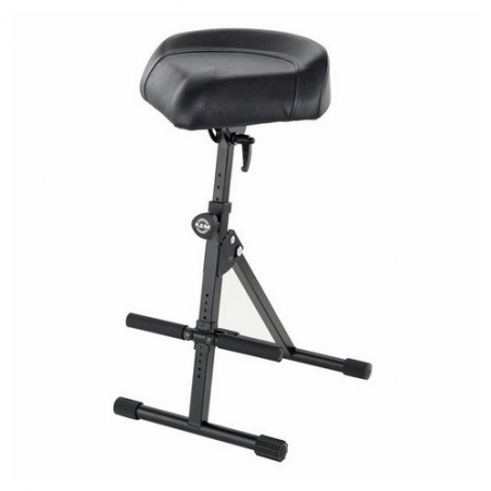KONIG & MEYER 14047 SGABELLO REGOLABILE CON POGGIAPIEDE - NERO