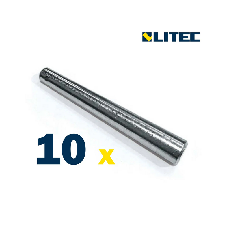LITEC KSP CONFEZIONE DA 10 SPINE IN ACCIAIO