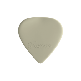 PLICK THE PICK " CARLOS: EUROPE" CELLULOIDE BIANCO PERLA