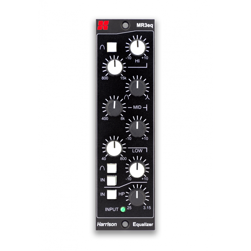 Equalizzatore per System 500 derivato dalla console Harrison MR3eq
