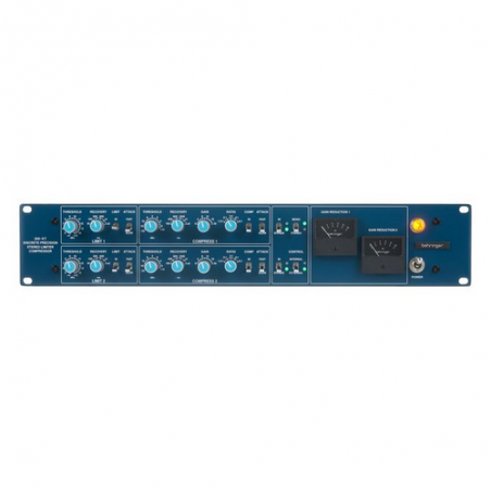 BEHRINGER 369-XT COMPRESSOR LIMITER STEREO 2ch - 2U